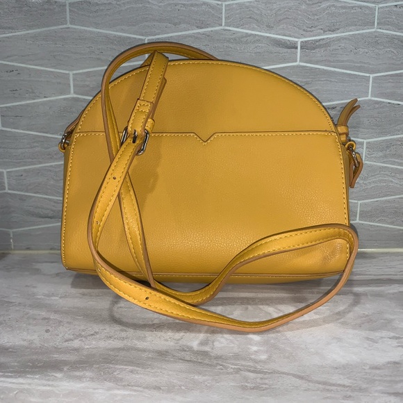 Handbags - Mustard yellow over the shoulder purse